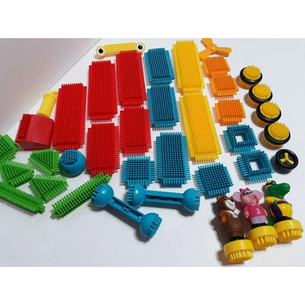 38 PC. Building Blocks Construction Interlocking Gripper STEM STEAM toys for kid